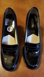 MK loafer style heels